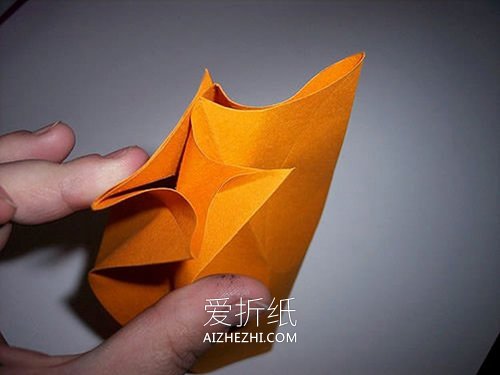 怎么折纸复活节彩蛋糖果盒的折法带图纸- www.aizhezhi.com