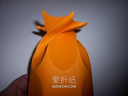 怎么折纸复活节彩蛋糖果盒的折法带图纸- www.aizhezhi.com