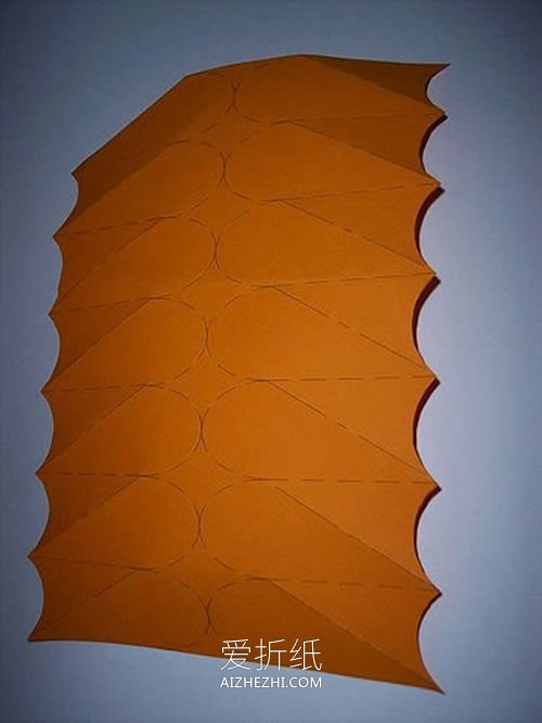 怎么折纸复活节彩蛋糖果盒的折法带图纸- www.aizhezhi.com