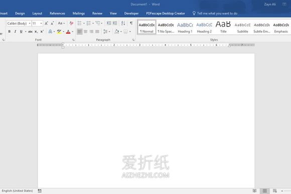 怎么使用Microsoft Word制作生日贺卡的方法- www.aizhezhi.com