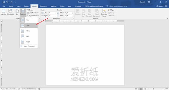 怎么使用Microsoft Word制作生日贺卡的方法- www.aizhezhi.com