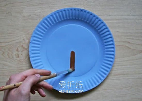 怎么用纸盘做四季变化大树的制作方法教程- www.aizhezhi.com