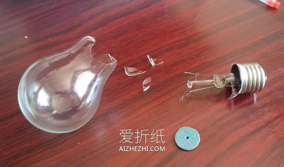 怎么用灯泡做父亲节海盗船礼物的制作方法- www.aizhezhi.com