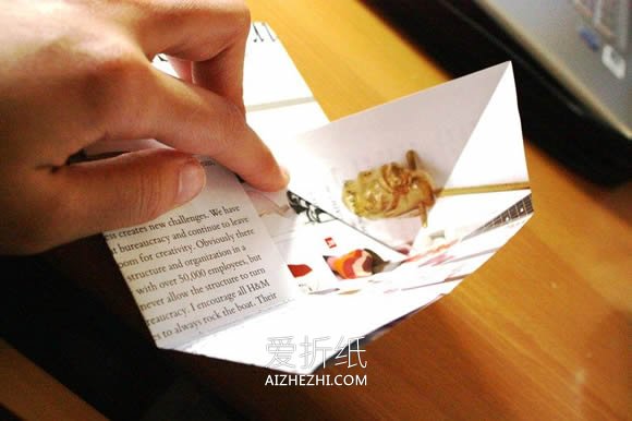 怎么简单折纸圣诞节装饰品的折法步骤图解- www.aizhezhi.com