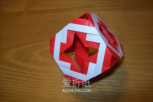 怎么折纸镂空立方体的折法图解详细步骤- www.aizhezhi.com