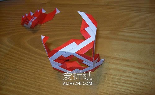 怎么折纸镂空立方体的折法图解详细步骤- www.aizhezhi.com