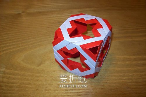 怎么折纸镂空立方体的折法图解详细步骤- www.aizhezhi.com