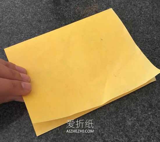 怎么把情书信纸折成信封的折法步骤图解- www.aizhezhi.com