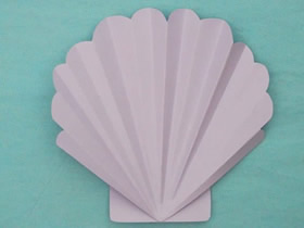 幼儿园怎么简单折纸贝壳的制作方法教程