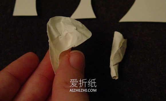 简单又逼真纸花怎么做的手工制作图解教程- www.aizhezhi.com