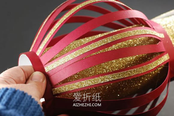 漂亮纸灯笼的制作方法详细图解教程- www.aizhezhi.com