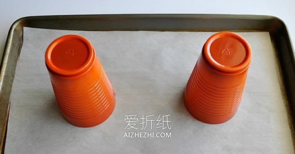 怎么用一次性塑料杯做万圣节南瓜的制作方法- www.aizhezhi.com