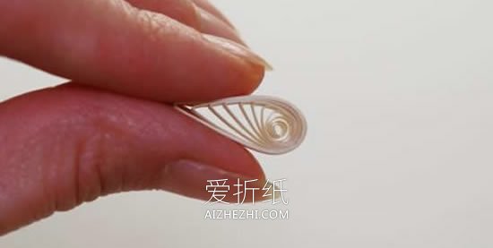 新手怎么做衍纸菊花的制作方法步骤图解- www.aizhezhi.com