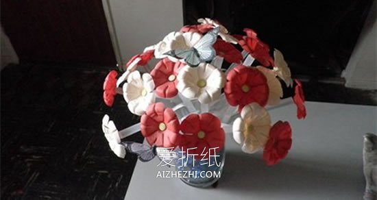 怎么用矿泉水瓶做塑料仿真花的制作方法图解- www.aizhezhi.com