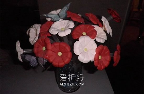 怎么用矿泉水瓶做塑料仿真花的制作方法图解- www.aizhezhi.com