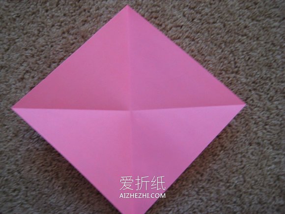 怎么折纸立方体的折法图解 放入LED灯变灯笼- www.aizhezhi.com