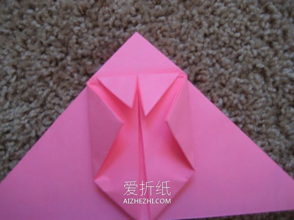 怎么折纸立方体的折法图解 放入LED灯变灯笼- www.aizhezhi.com
