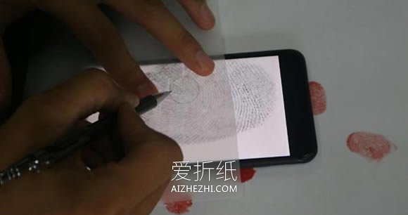 创意情人节礼物：送男友的指纹发丝手链制作- www.aizhezhi.com