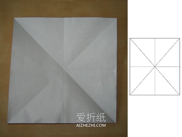怎么折纸带翅膀西方龙的折法详细步骤图解- www.aizhezhi.com