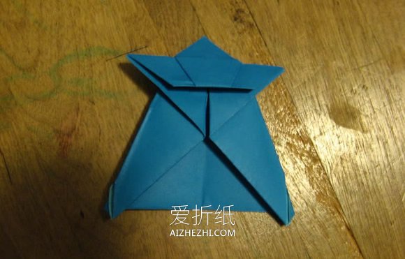 怎么简单折纸立体乌龟的折法步骤图解- www.aizhezhi.com