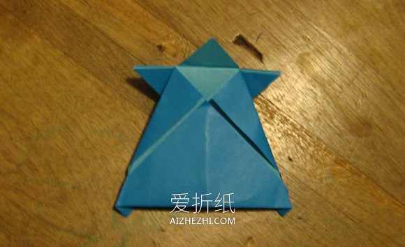 怎么简单折纸立体乌龟的折法步骤图解- www.aizhezhi.com