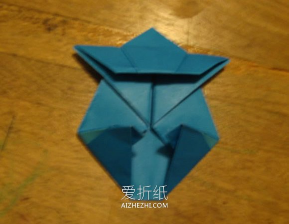怎么简单折纸立体乌龟的折法步骤图解- www.aizhezhi.com
