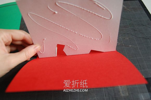 怎么做情人节立体鸽子/鹳贺卡的制作方法图解- www.aizhezhi.com