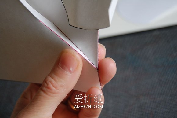 怎么做情人节立体鸽子/鹳贺卡的制作方法图解- www.aizhezhi.com