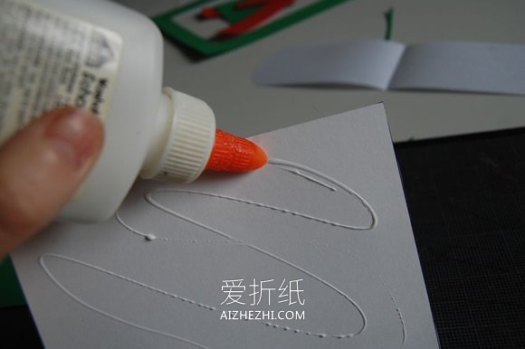 怎么做情人节立体鸽子/鹳贺卡的制作方法图解- www.aizhezhi.com