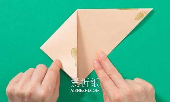 怎么简单折纸兔子手偶的折法步骤图解- www.aizhezhi.com