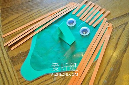 怎么做万圣节女巫贴画装饰的制作方法图解- www.aizhezhi.com