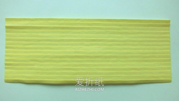 怎么折纸复杂立体玉米的折法步骤图解- www.aizhezhi.com