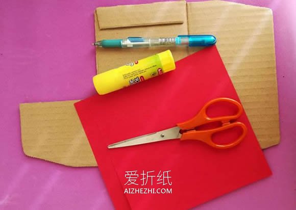 怎么用硬纸板做立体三角龙的手工制作教程- www.aizhezhi.com