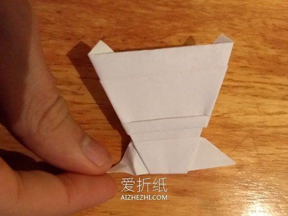 怎么简单折纸尤达大师的折法步骤图解- www.aizhezhi.com