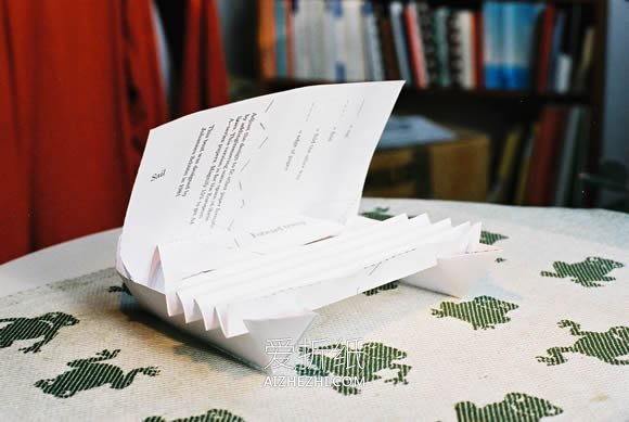 怎么折纸双体帆船的折叠方法图解带图纸- www.aizhezhi.com