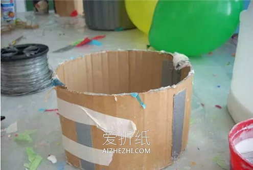 怎么用气球做元宵节花灯的制作方法图解- www.aizhezhi.com