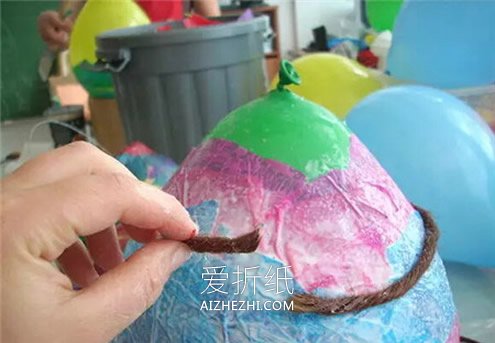 怎么用气球做元宵节花灯的制作方法图解- www.aizhezhi.com