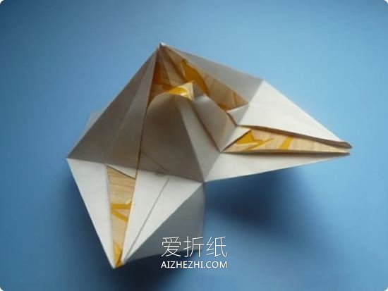 漂亮纸花球怎么折的图解教程- www.aizhezhi.com