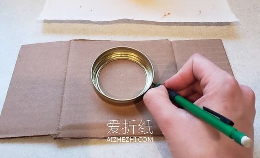 怎么用梅森罐做万圣节南瓜灯的制作方法- www.aizhezhi.com