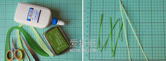 怎么做衍纸多卷花叶的制作方法步骤图解- www.aizhezhi.com