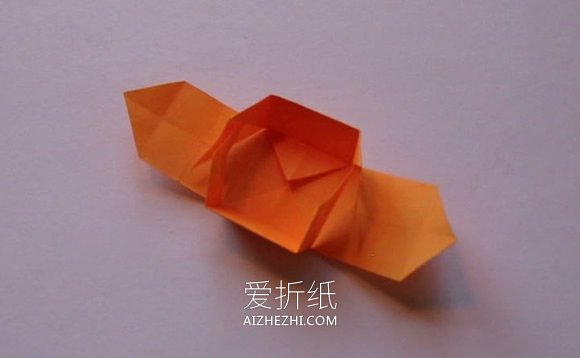 怎么用便签纸折纸小盒子的折法图解教程- www.aizhezhi.com