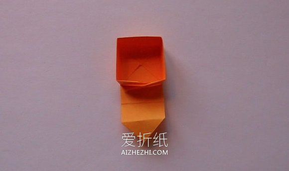 怎么用便签纸折纸小盒子的折法图解教程- www.aizhezhi.com