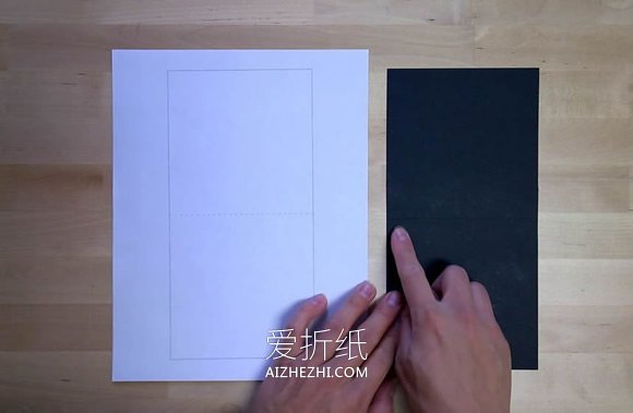 怎么做万圣节立体蝙蝠邀请函卡片的制作方法- www.aizhezhi.com