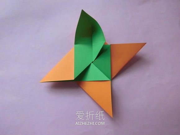 怎么折纸柿子和番茄的折法详细步骤图解- www.aizhezhi.com