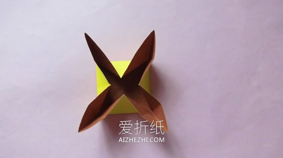 怎么折纸柿子和番茄的折法详细步骤图解- www.aizhezhi.com