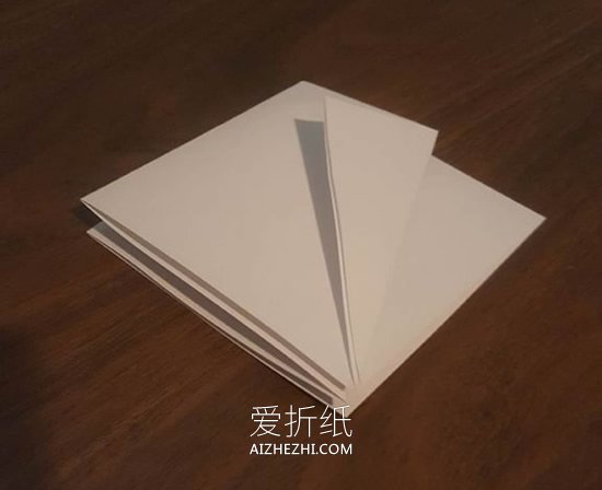 手工折纸祈福千纸鹤的折叠方法步骤图- www.aizhezhi.com