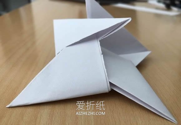 怎么折四角飞镖的折法图解教程- www.aizhezhi.com