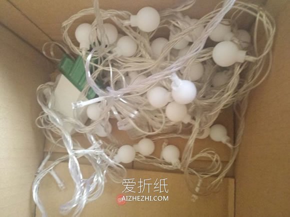 怎么用硬纸板做仙人掌灯饰的制作方法教程- www.aizhezhi.com