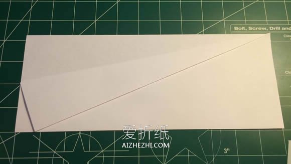 怎么折纸又快又稳又远纸飞机的折法图解- www.aizhezhi.com