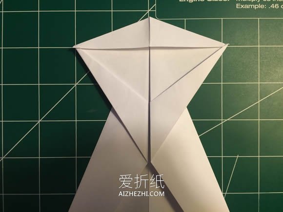 怎么折纸又快又稳又远纸飞机的折法图解- www.aizhezhi.com